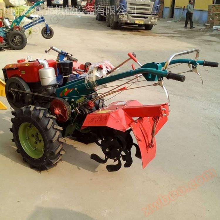 Changchai Hand held Tractor Xinjiaqiang specializes in the production of multifunctional agricultural tillage, rotary tillage, and weeding machines
