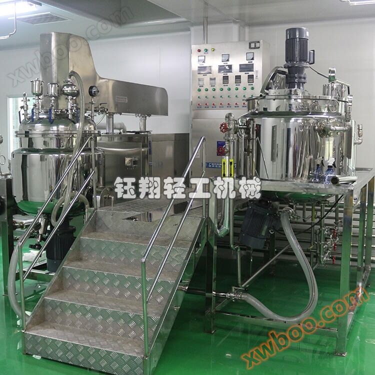 Lotion homogenizer, stainless steel emulsifying machine, lotion high shear emulsifying machine, customized by Yuxiang