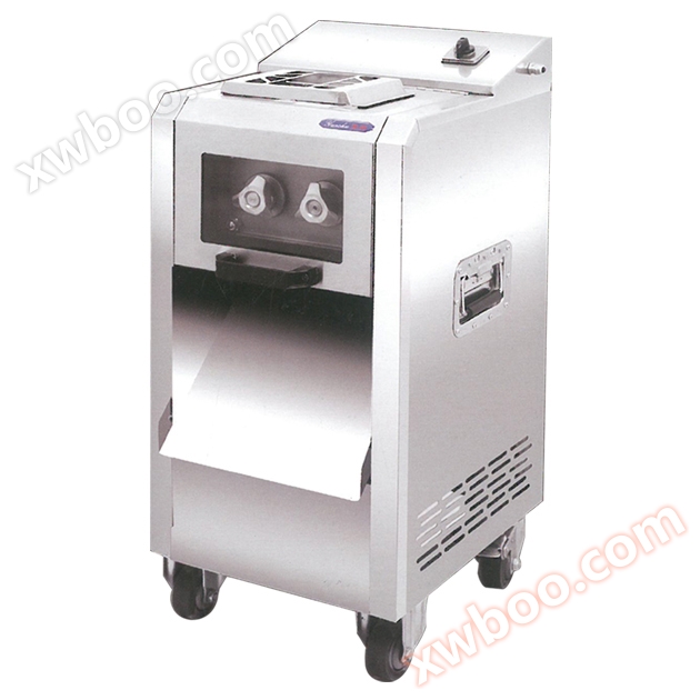 Fresh and cooked meat slicing and shredding machine