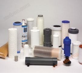 Laser waterway filter element