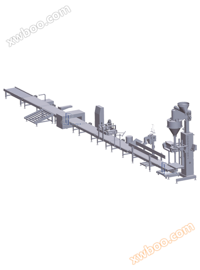 25 кг упаковочная линия