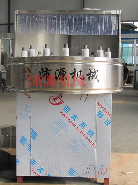 Large barrel bottle washing machine