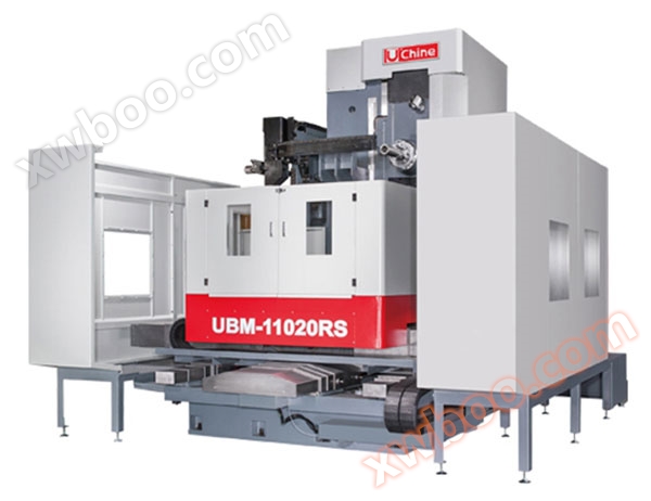 Centro de mecanizado horizontal de perforación y fresado CNC UBM - 11020rs, serie de columnas fijas del eje w, yuxing, Taiwán